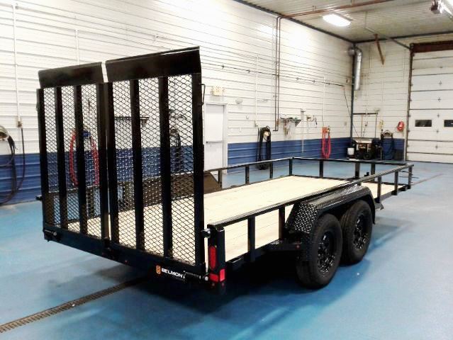 Belmont 16ft Landscape Trailer - Rear