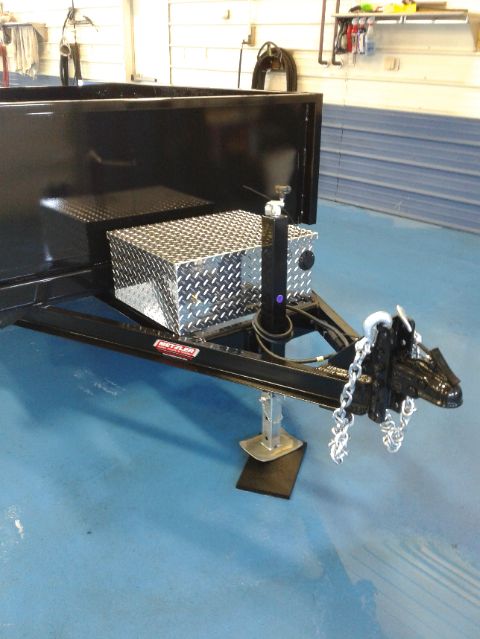 Cam Advantage 5x8 Dump Trailer, 5k, Pump Box