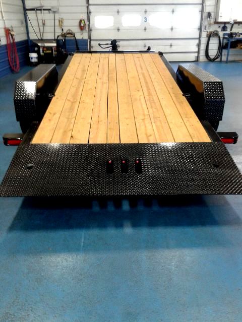 Metzler Trailer Cam 20ft I beam Frame Tilt Side Rear