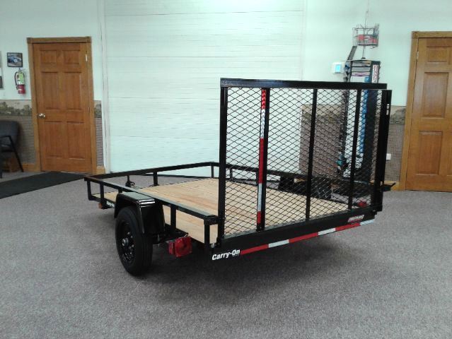 Carry-On 5x8 2000 GVW Rear - Metzler Trailer