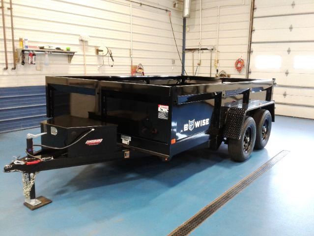 7x12 Bwise Dump, Ramps, Combo Gate and D-rings. New Style
