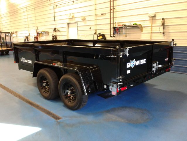 7x12 Bwise Dump, Ramps, Combo Gate and D-rings. New Style Side
