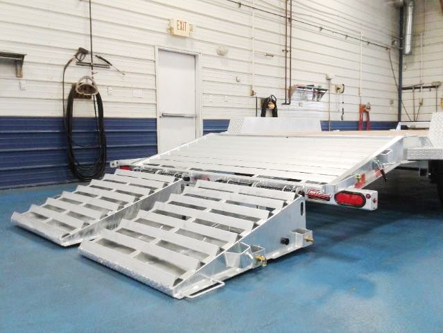 Galvanized B-Wise Equipment Trailer 17600 GVW Side
