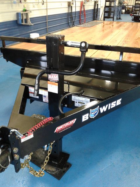 BWISE 20' Deckover - Stand Up Ramps - Tongue