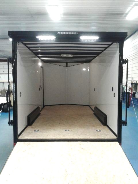Metzler Trailer Cargo Mate Trailers, White Interior Walls Blackout