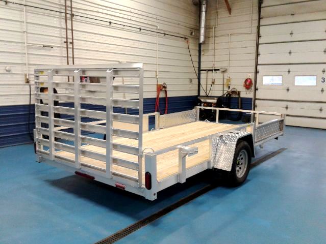 Aluminum ATV Trailer Single Axle Rear